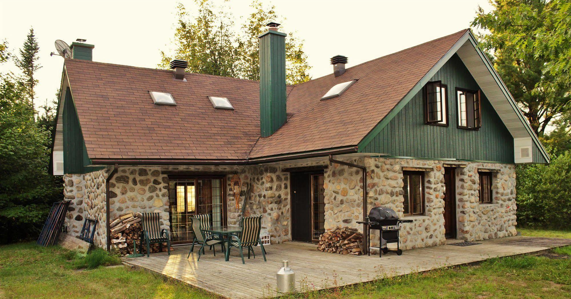 Chalet Rustique Crds Tremblant Lac Superieur Exterior photo